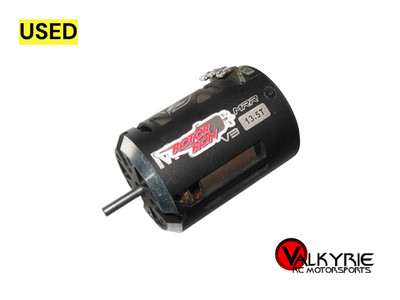 RC Racing Maclan Brushless Sensored Ron Tuned Motor 13.5 V3 Black (1) Used