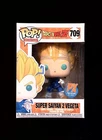 Super Saiyan 2 Vegeta Funko Pop! 709 Dragon Ball Z PX box dmg in NEW Protector!