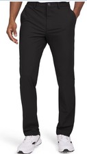 Chaps Golf Men's 40X32 Black Slim Fit Stretch Flex Waistband Chino Pants NWT