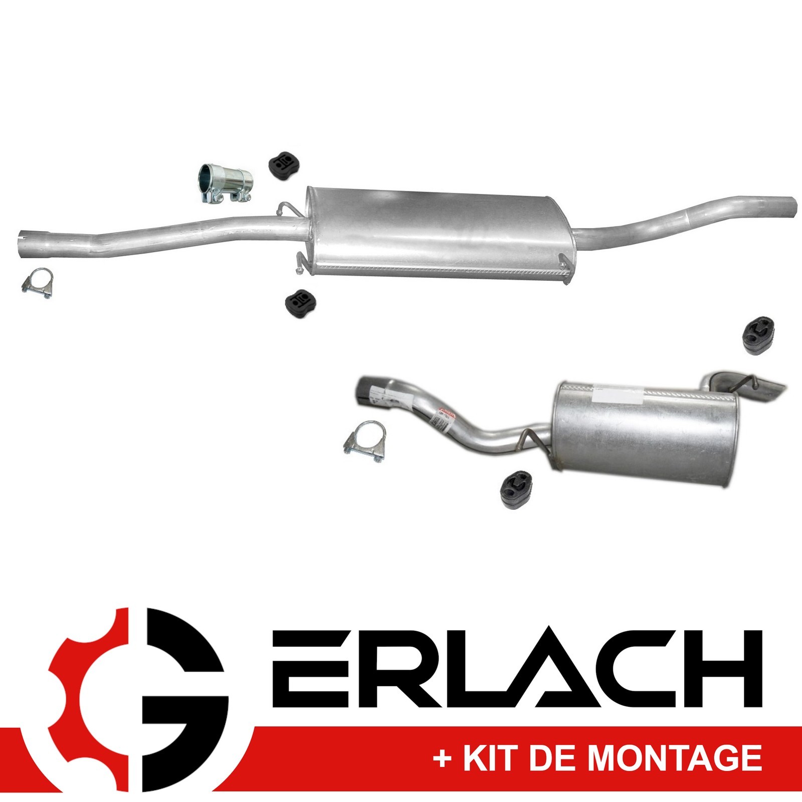 Silencieux échappement premium pour Mercedes Viano W639 2.0 2.2 CDi long