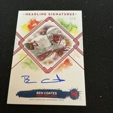 2024 Motif Ben Coates Headline Signatures Red Auto #3/5