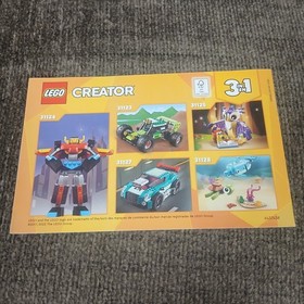 LEGO Creator Manual ONLY 31057 Air Blazer