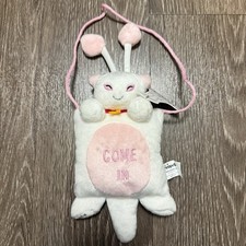 Neopets Aisha Door Hanger White Do Not Disturb Plush Y2K Neopets Plush 2002