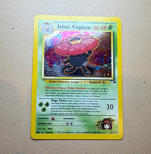 Pokémon TCG Erika's Vileplume 5/132 Holo Rare EN Gym Heroes HP 80 2000 on eBay