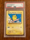 2016 POKEMON XY EVOLUTIONS #111 SURFING PIKACHU PSA 7