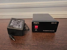 Horita BSG-50 Blackburst Sync Pulse Tone Generator BSG50 w/ PSU