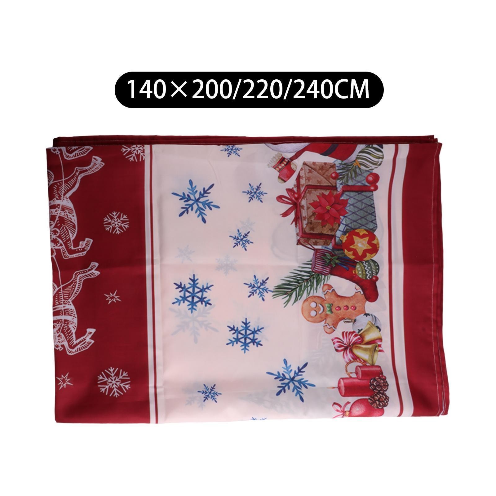 Weihnachtstischdecke, Küchentischdecke für Restaurant, Hochzeit,