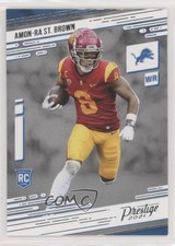 2021 Panini Prestige Rookies Amon-Ra St Brown #234 01pp
