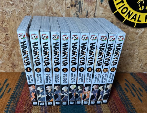 Haikyuu Haikyu!! Vol. 1-11 Manga English By Haruichi Furudate - Afbeelding 1 van 4