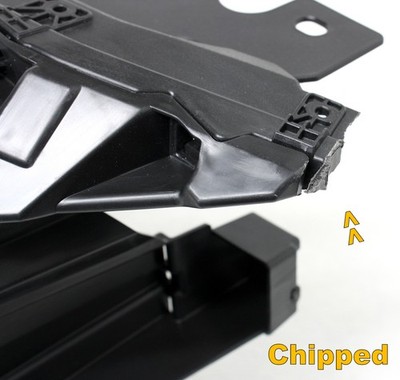 OEM Mazda CX-3 Upper Grille D10J-50-710H - Corner Chipped | eBay