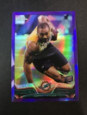 2013 Topps Chrome #172 Jamar Taylor Miami Dolphins Purple Refractor /499