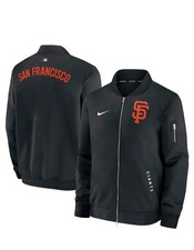 San Francisco Giants Nike Authentic Collection Full-Zip Dugout Bomber Jacket MLB