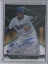 2015 Topps Strata Auto Green 39/75 Yimi Garcia #SA-YG Auto 0w7