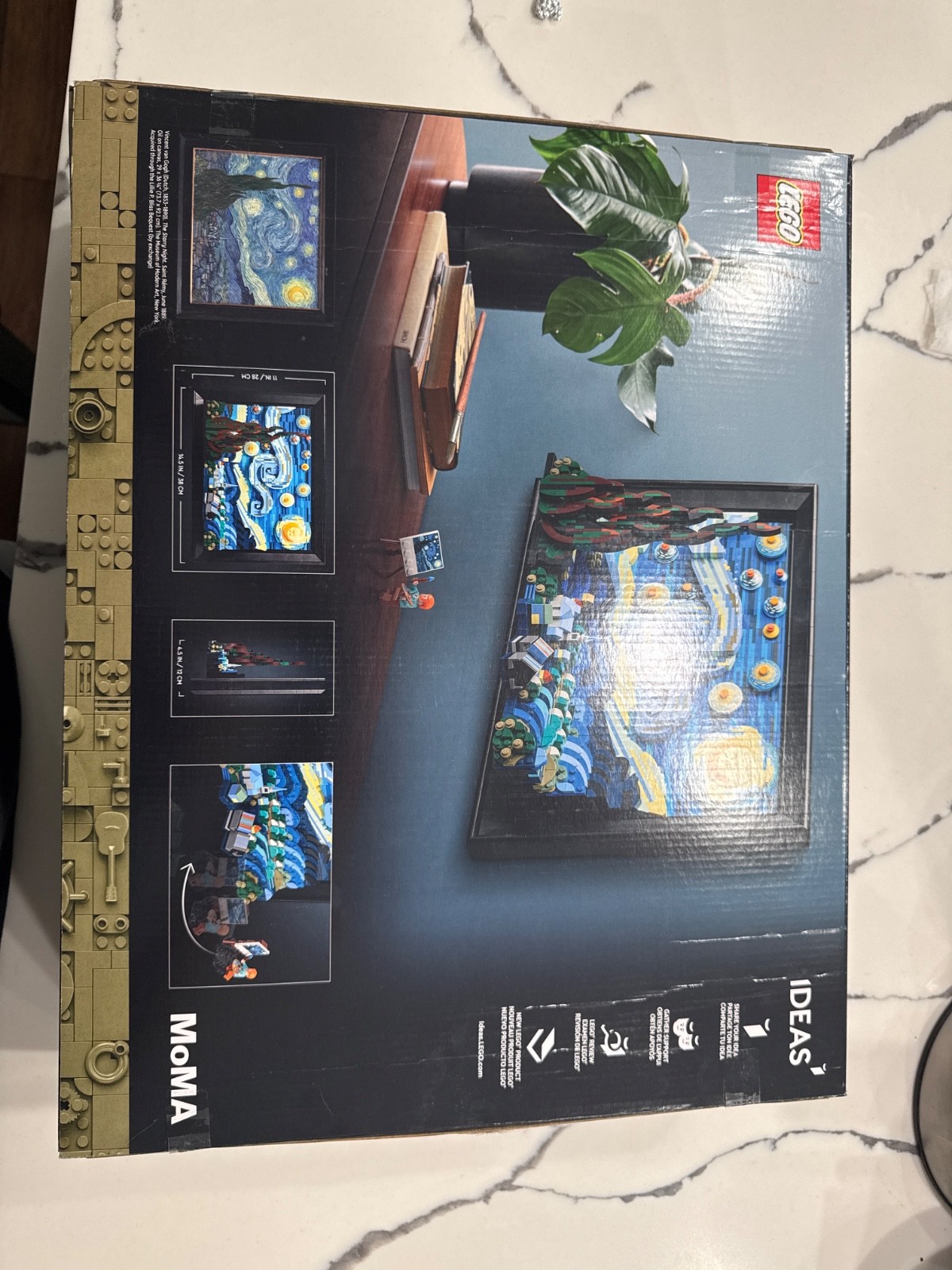 LEGO Ideas: Vincent van Gogh - The Starry Night (21333) thumbnail 3