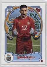 2023 Topps Argentina Fileteado Geronimo Rulli #2 y0i