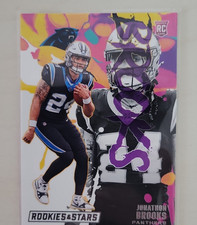 Panini 2024 Rookies & Stars Rookie Exclusive Jonathon Brooks Panthers RE-JBS