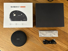 SVBONY SVHub Omni2 Bluetooth Conference Speakerphone 4-Mic USB-C 8hr Battery