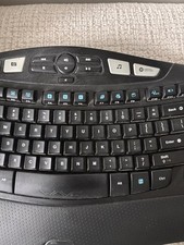 Logitech K350 Wave Keyboard Ergonomic No USB ...