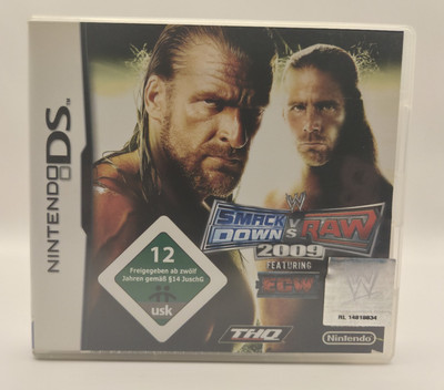 WWE Smackdown vs. Raw 2009 CIB komplett mit Handbuch - Nintendo DS GETESTET