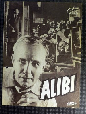 Alibi - O. E. Hasse - Hardy Krüger - Das neue Film-Programm - DNF gelocht (48/5)