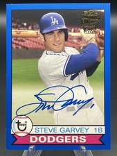 2016 Steve Garvey Topps Archives Auto Fan Favorites Blue  /199 Dodgers