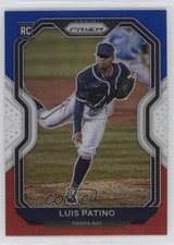 2021 Panini Prizm Tier II Red White & Blue Prizm Luis Patino #189 05gv