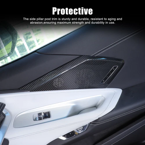 Real Dry Carbon Fiber Interior Dash Trim Cover Set Fits Corvette C8 2020-2025 - Bild 67 von 81