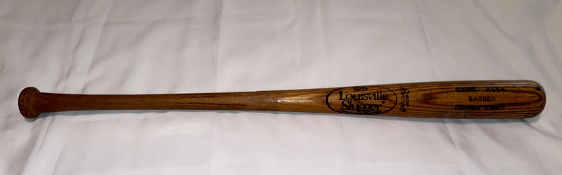 Gene Garber Atlanta Braves (RARE)  “Game Used & AUTO” Slight Crack L.S. Bat wCOA