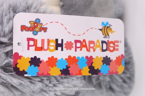 Brand New PLUSH PARADISE 10” GRAY ELLIE The ELEPHANT - Toy factory - Picture 7 of 11