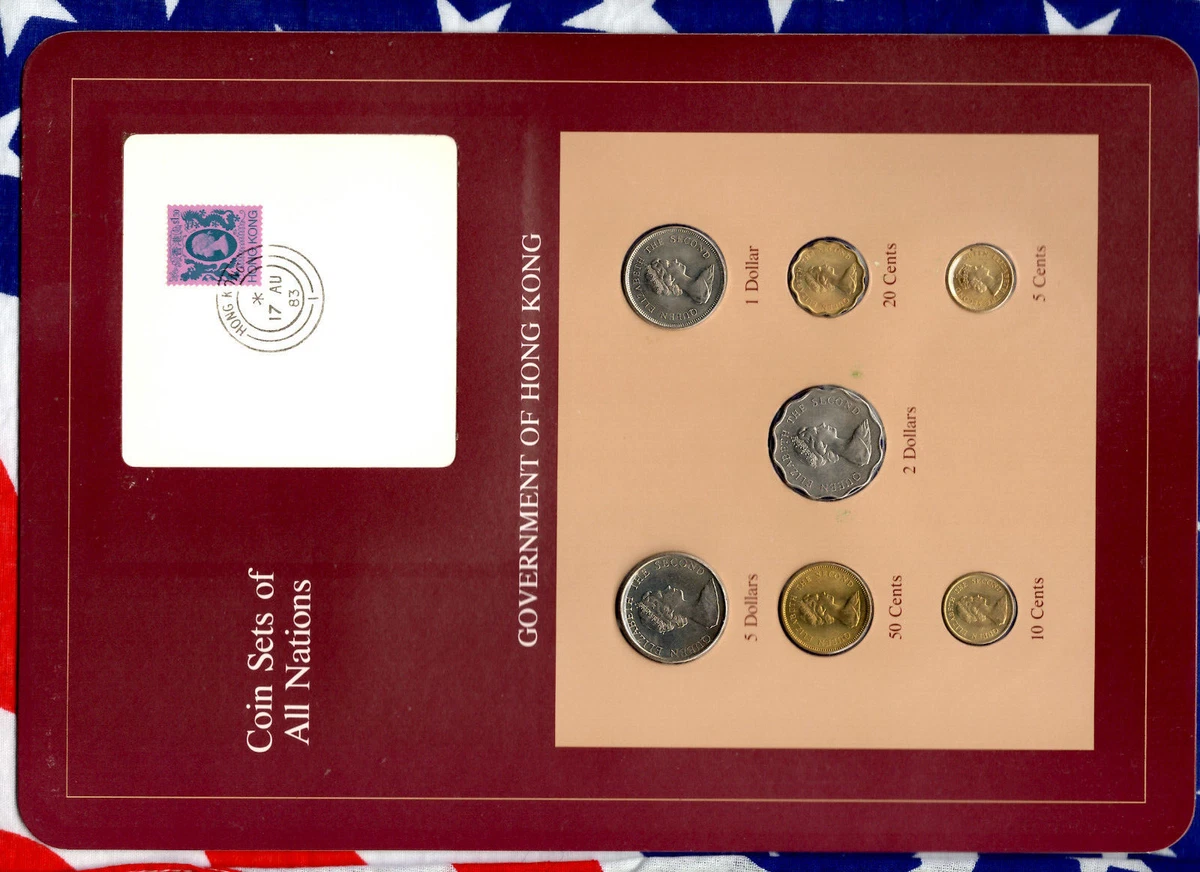 ガーディアンBell 2個セット香港1ドル1980年 Half dollar 1990 - Etsy 日本