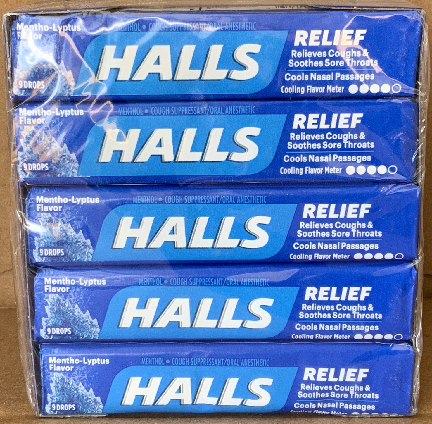 Halls Cough Drops Mentho Lyptus (20x9 drops )exp date 11/24. 312546050822 eBay