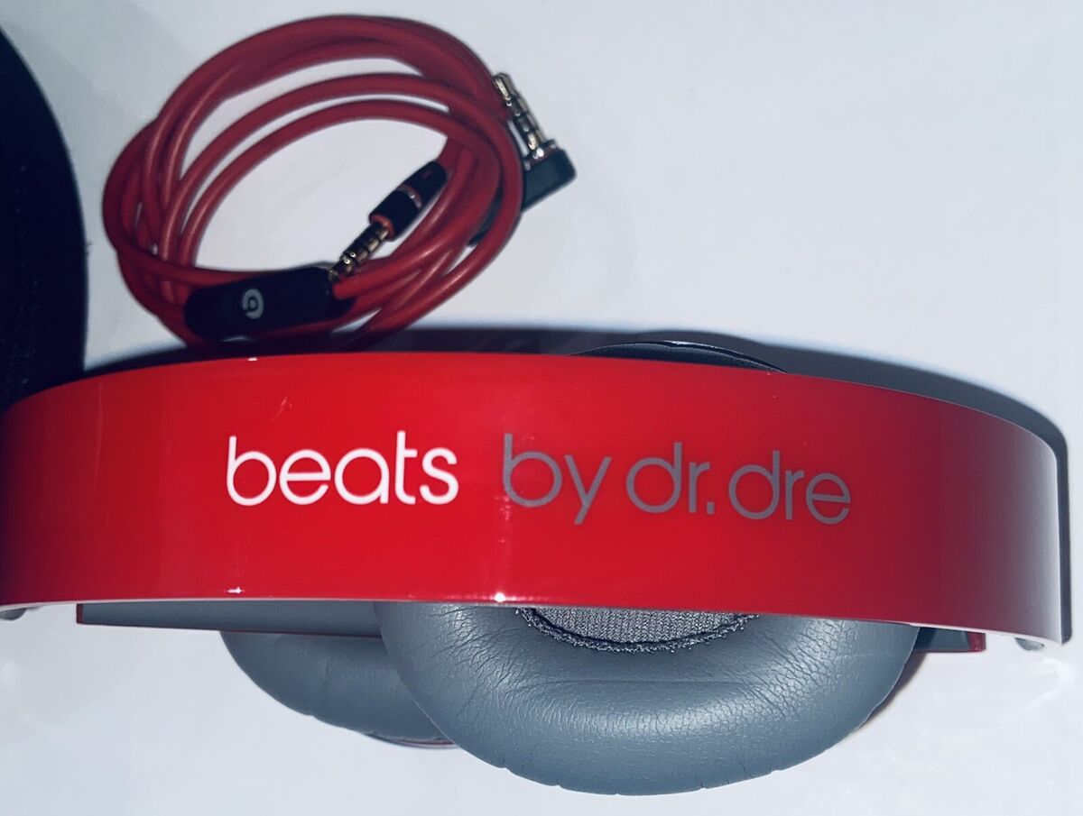 Monster Beats Solo By Dr Dre Ltd Ed Headphones-Red | eBay Monster Beats Solo By Dr Dre Ltd Ed Headphones-Red | eBay
