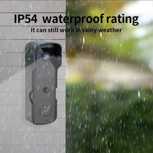 2MP Tuya Video Doorbell Camera Smart Wireless WiFi Intercom Door Bell Ring CCTV - Picture 3 of 9