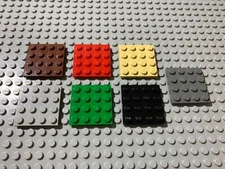LEGO Parts 3031 (4pcs) 4x4 Plates, Choose Choices Available