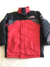 NFL RBK REEBOK ATLANTA FALCONS youth full zip red black PUFFER youth M 10-12