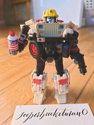 Transformers vs Jurassic Park COLLABORATIVE Autobot JP-12 Jeep No Dilophicon