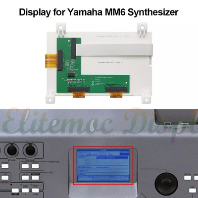 Display für Yamaha MM6 MM8 DGX-205 305 220 230 DGX-620 DGX-630 Synthesizer