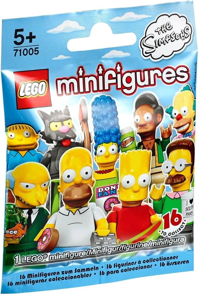 LEGO The Simpsons Series 1 Collectible Minifigures 71005 -Marge Simpson (SEALED) - Image 2 of 2