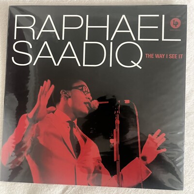 RAPHAEL SAADIQ ''THE WAY I SEE IT'' VINYL LP UNPLAYED NEW OPEN / NEU GEÖFFNET