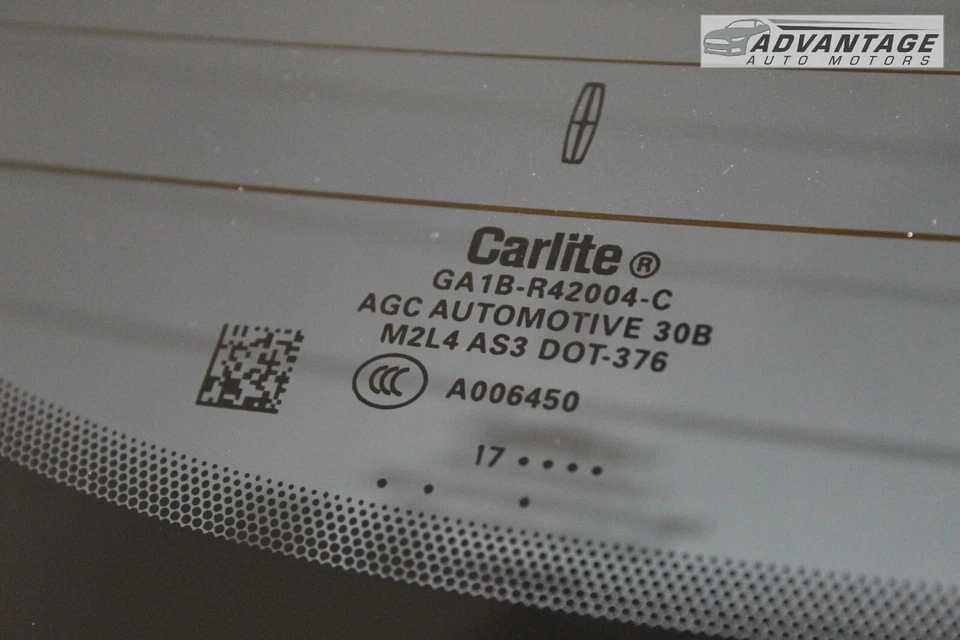 Lincoln MKX 2016-2018 puerta trasera puerta levadiza parabrisas ventana OEM Foto 3 de 4