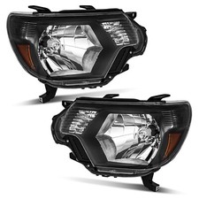 Weelmoto Headlights Assembly For 2012-2015 Toyota Tacoma Pickup Black Housing Weelmoto Headlights Assembly For 2012-2015 Toyota Tacoma Pickup Black Housing