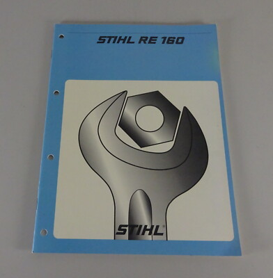 #ad Repair Manual Stihl Pressure Washer Re 160 Stand 1996 AU $66.63