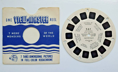 MANAGUA UND UMGEBUNG NICARAGUA VIEWMASTER REEL 561 RARE IN SLEEVE P122