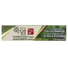 LG Bamboo Salt Toothpaste LG White Tea Bamboo Salt 5.6 oz 160gram