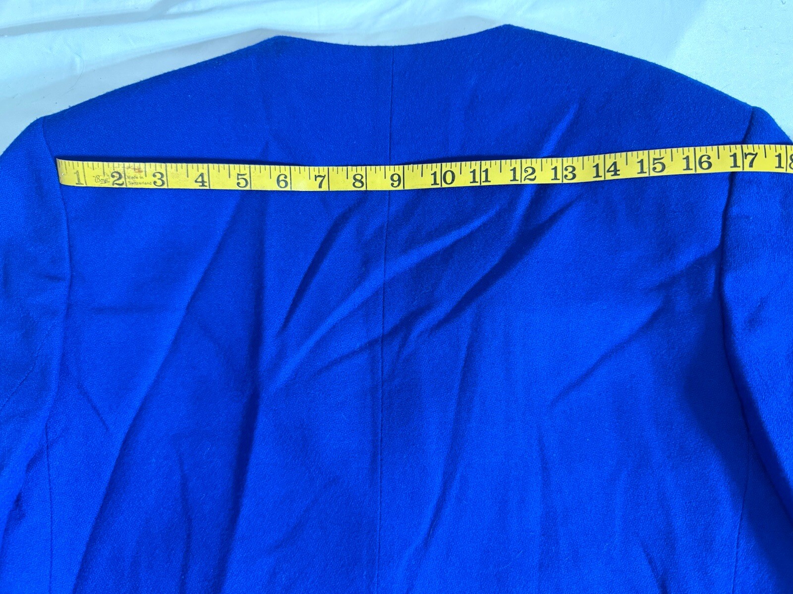 Pendleton Blazer Jacket Royal Blue Solid Double B… - image 15