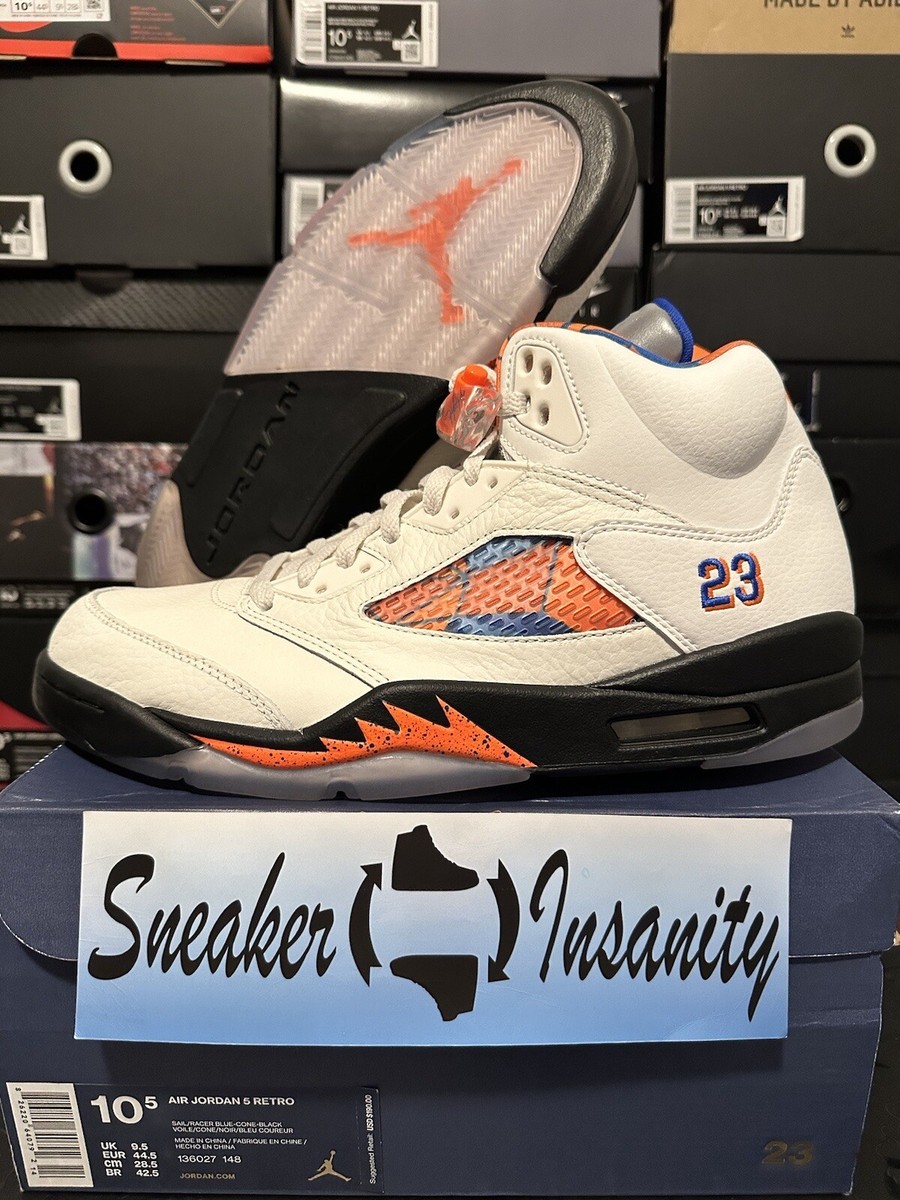 Orange Aj5 International Flight Size Air Jordan Retro