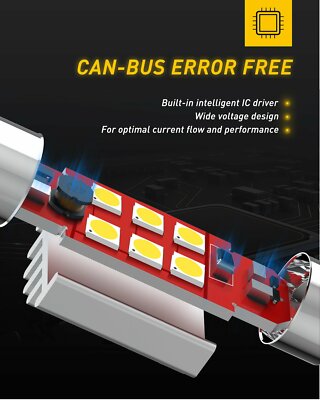 AUXITO 6411 41MM 211-2 LED Festoon Interior Bulbs Dome License - Foto 10