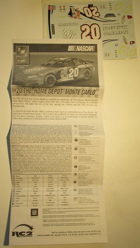 AMT ERTL 1:25 The Home Depot Chevy Monte Carlo #20 NASCAR - Picture 3 of 3