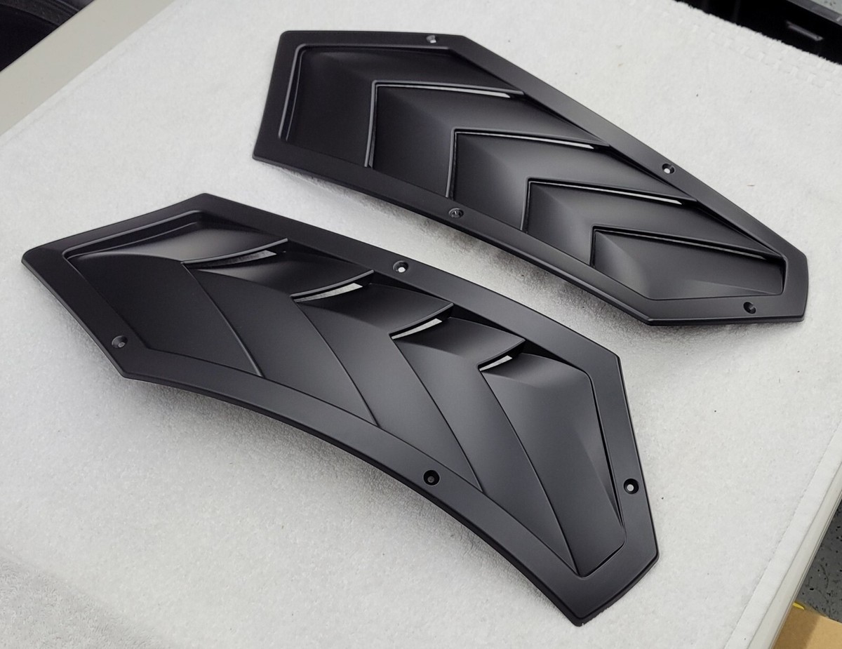 New Genuine Lamborghini Huracan Evo Front Fender Louvers Kit Pair