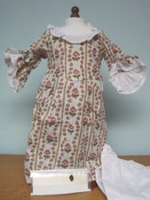 NEW American Girl Felicity Rose Garden Dress/Shift/Ribbon-Retired